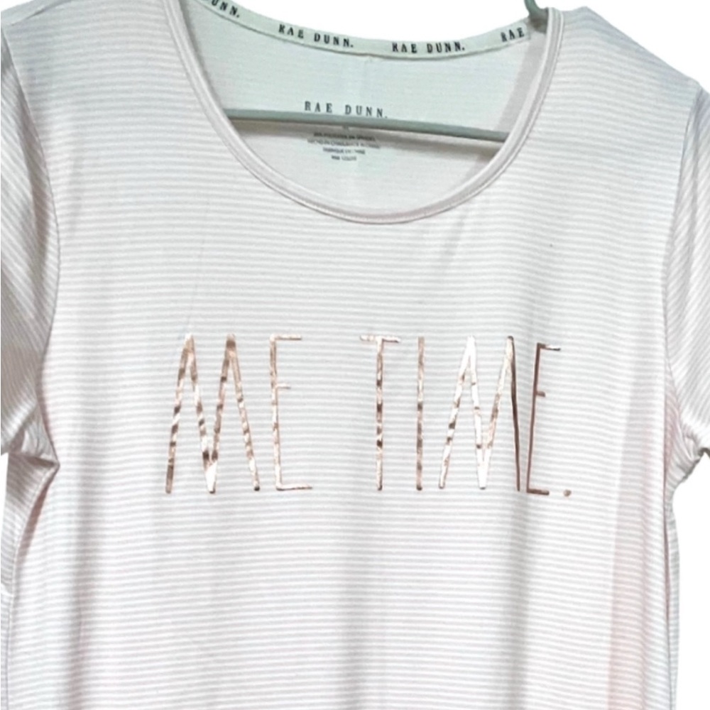 NWOT Rae Dunn Me Time Nightshirt - Picture 2 of 5